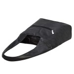 Torebka worek skóra ekologiczna - czarna