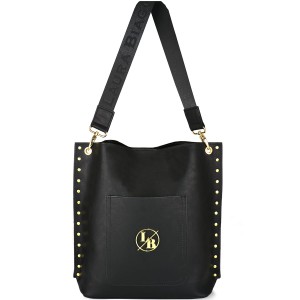 Torebka na ramię z ćwiekami Laura Biaggi eko skóra