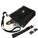 Czarna torebka Laura Biaggi skóra ekologiczna