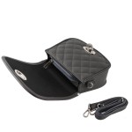  Pikowana Torebka skórzana Listonoszka chanelka