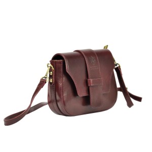 Torebka istonoszka z kapką  ze skóry