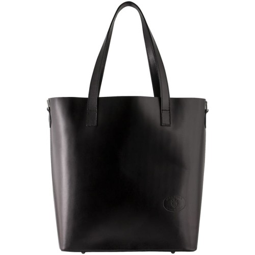 Vera Pelle Włoska torebka skórzana Shopper Bag