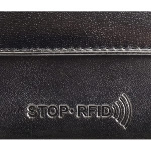 skórzany portfel męski z technologią rfid firmy Peterson