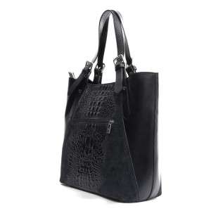 Shopper bag Torebka skórzana Aligator - 
