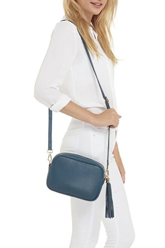 Vera Pelle Mała skórzana torebka - Listonoszka.jpg