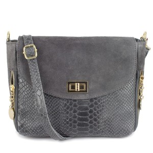 Vera Pelle  - Torebka Skórzana - skóra węża