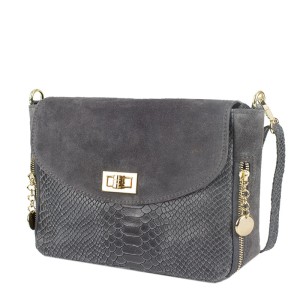 Vera Pelle  - Torebka Skórzana - skóra węża