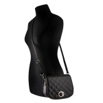 Listonoszka skórzana pikowana skóra - chanelka